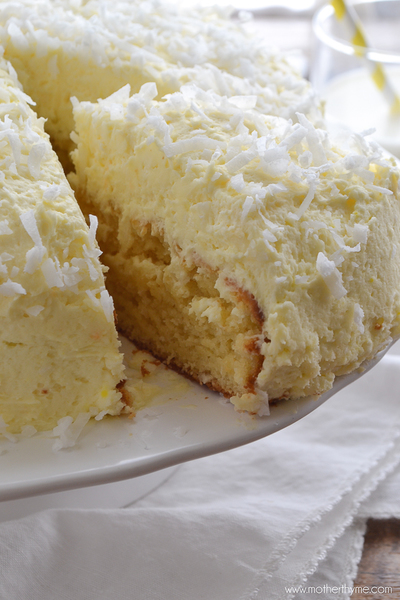 Perfect Coconut Cream Cake