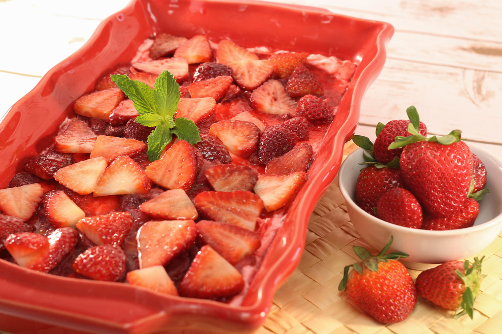 Sensational Strawberry Pretzel Salad-image
