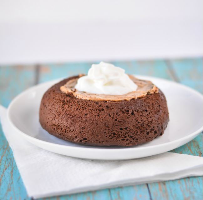 5-Ingredient Single-Serve Chocolate Cake