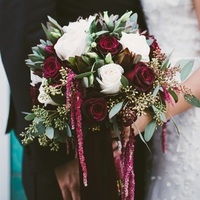 Urban Chic Marsala Wedding