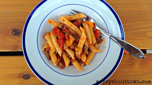 Easy Cheeseburger Pasta Skillet