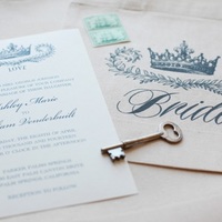 Crown Wedding Invitations