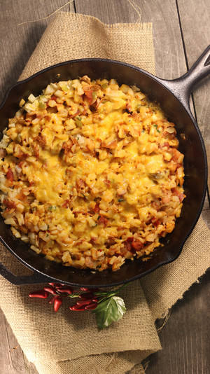 Cast Iron Skillet Texas Hash Recipe