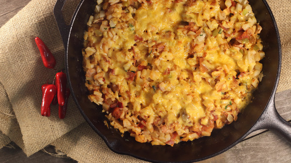 Cast Iron Skillet Texas Hash Recipe