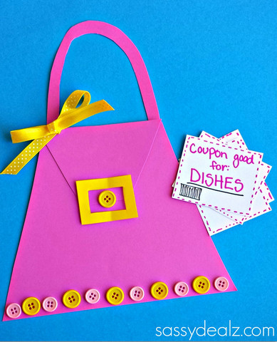 Mother's Day Purse Card Making Idea