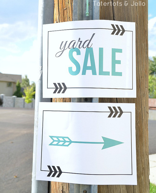 Free Printable Yard Sale Signs