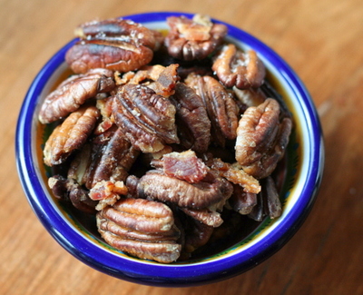Bacon Fried Pecans