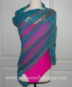 Beach Vacation Crochet Shawl | AllFreeCrochet.com