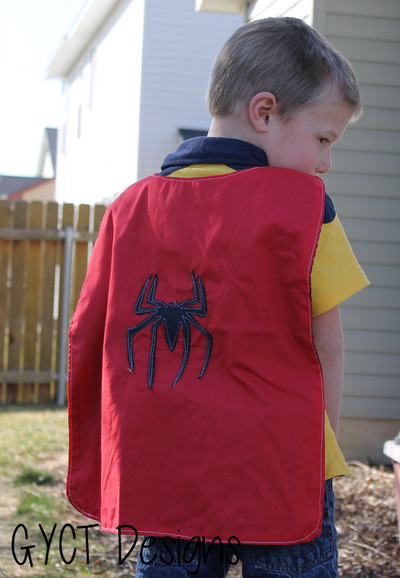 Free Superhero Cape and Printable Appliques