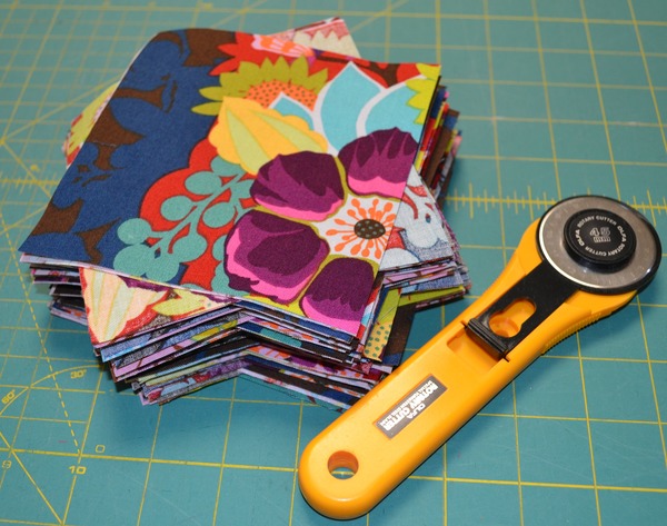 How to Cut Charm Squares