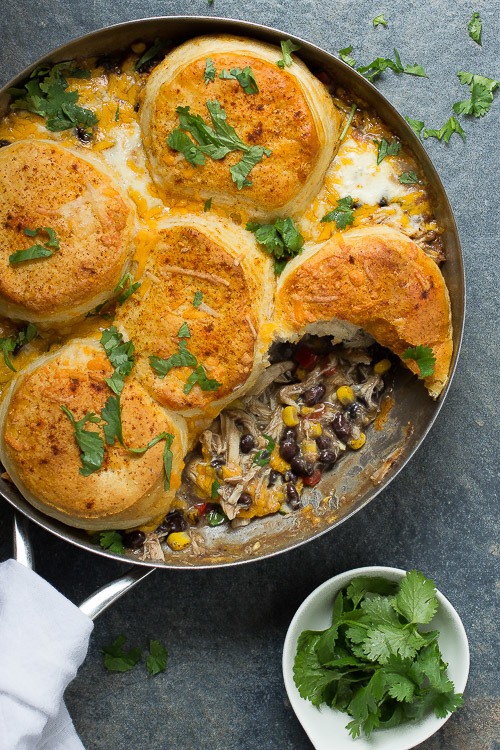 Southwestern Chicken Pot Pie