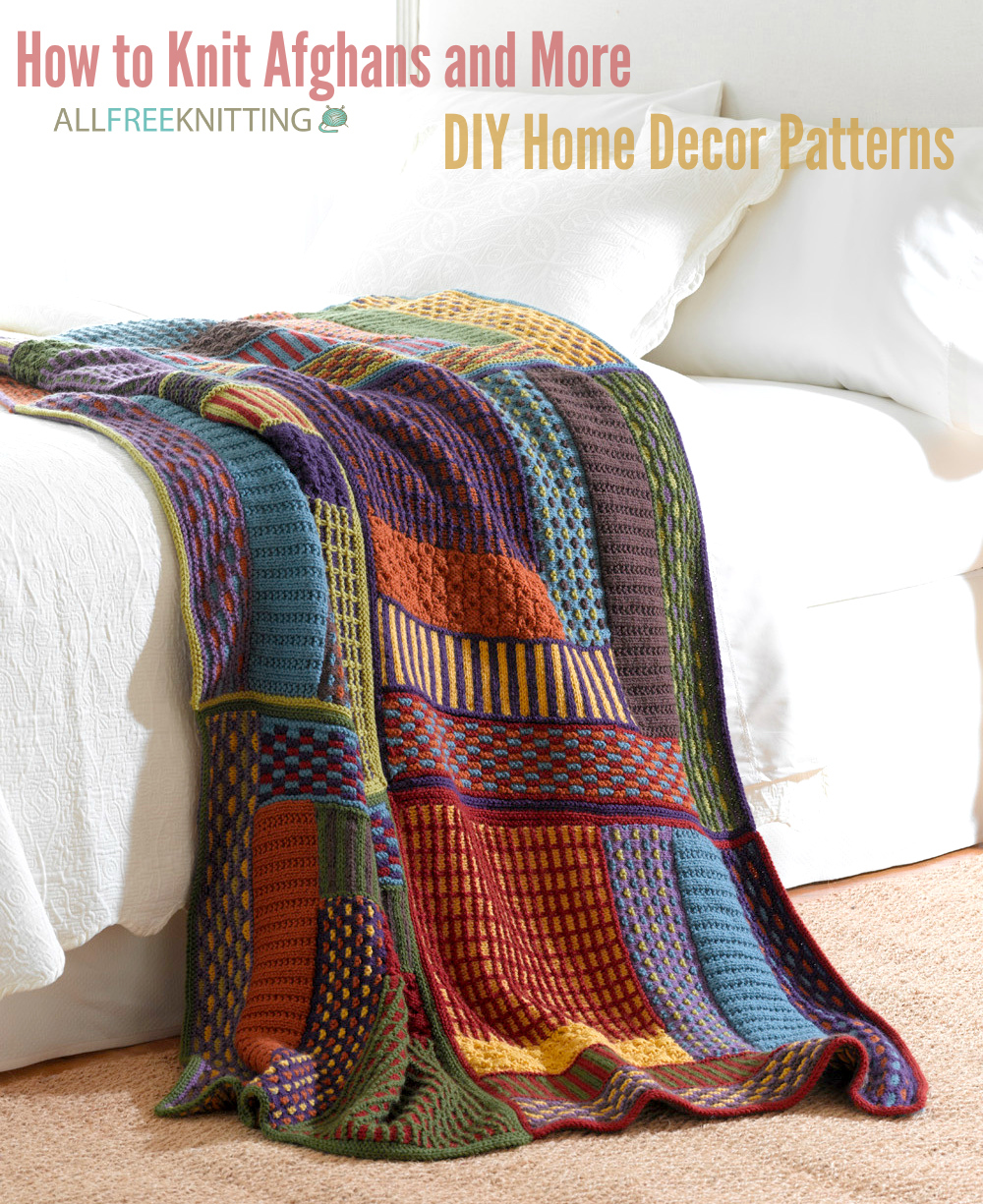 How to Knit Afghans and More 300 DIY Home Decor Patterns