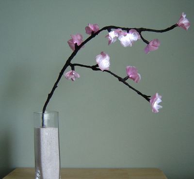 Illuminating Cherry Blossoms Centerpieces