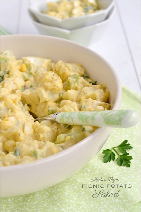 Mustard Potato Salad | FaveHealthyRecipes.com