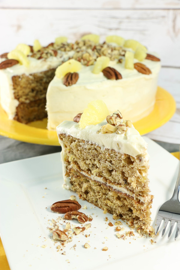 Sweetest From Scratch Hummingbird Cake