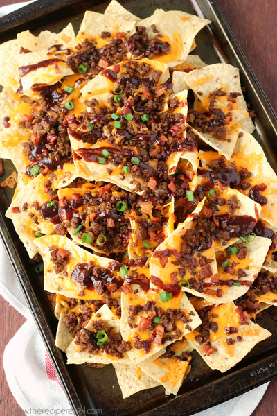 BBQ Bacon Cheeseburger Nachos