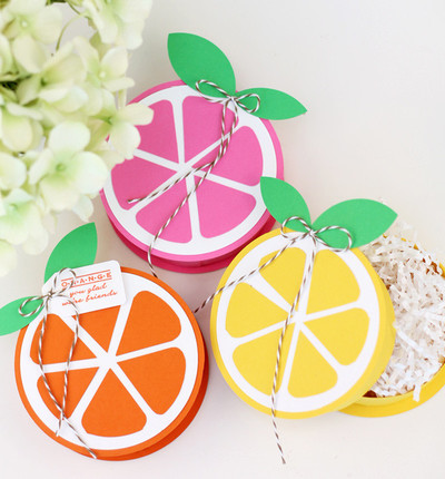 Summery Citrus Treat Boxes