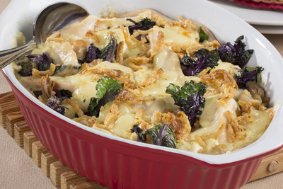 Creamy Chicken Kale Casserole