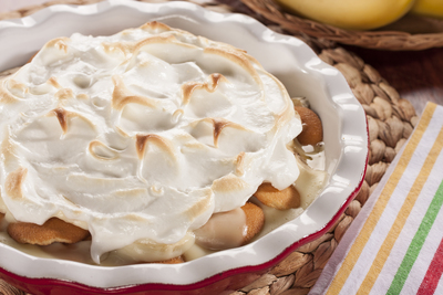 Guilt-Free Banana Pudding Pie