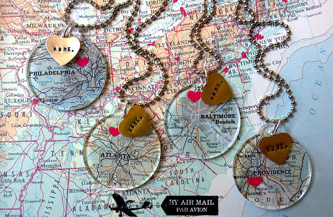Metal Heart DIY Pendant | AllFreeJewelryMaking.com
