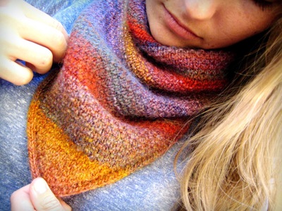 Sunset Scarf Knitting Pattern