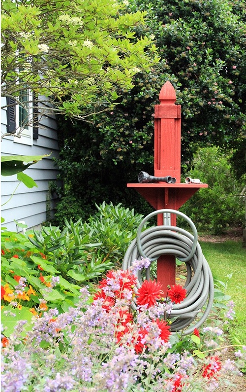 Cute Country Hose Stand