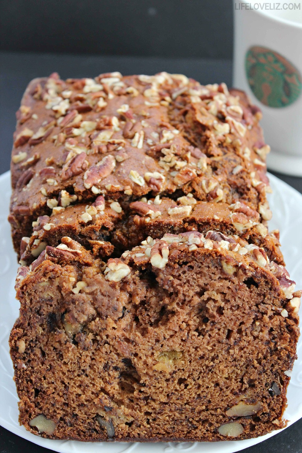 Starbucks Copycat Banana Nut Bread | AllFreeCopycatRecipes.com