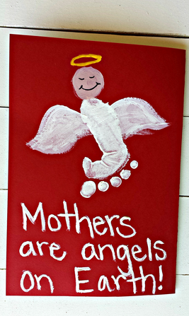 Angelic Mothers Day Messages Card