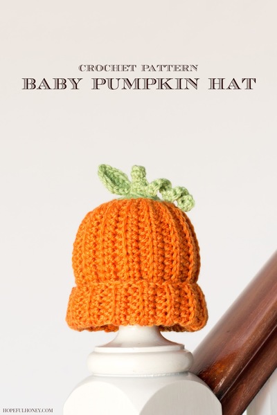 Pumpkin Baby Hat Crochet Pattern