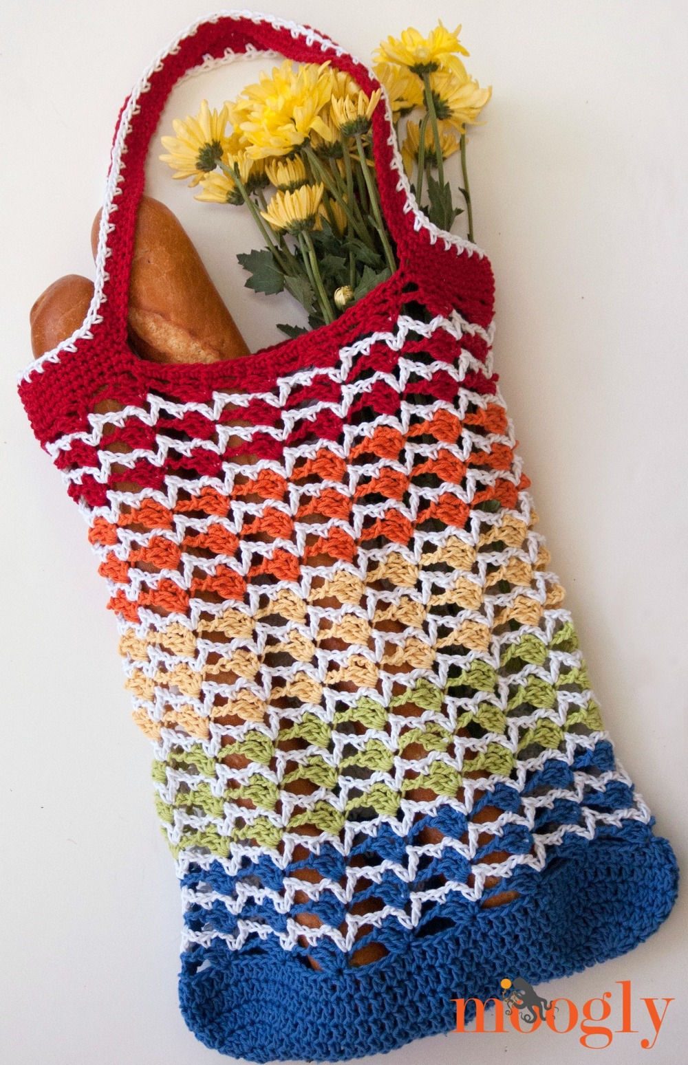 Ravelry: Wrapped Ombre Tote Bag pattern by Tamara Kelly