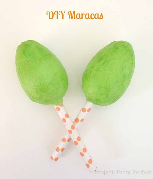 Easy Cinco de Mayo Maracas