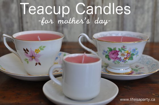 Teacup Candles