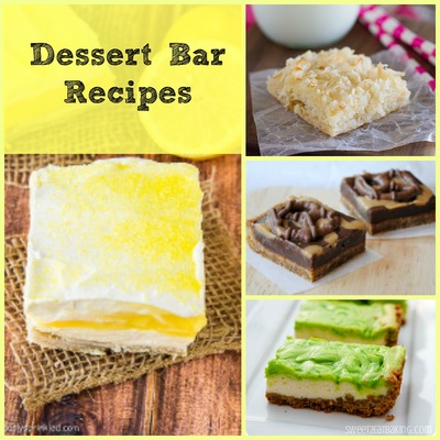 26 Dessert Bar Recipes You'll Love