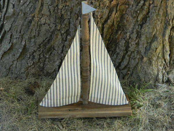 Craft a Rustic Sailboat