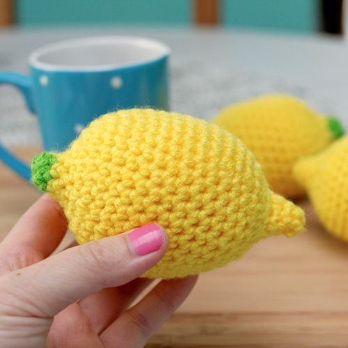 Crochet Lemon Stress Ball