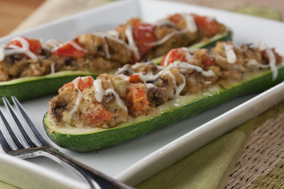 Stuffed Zucchini