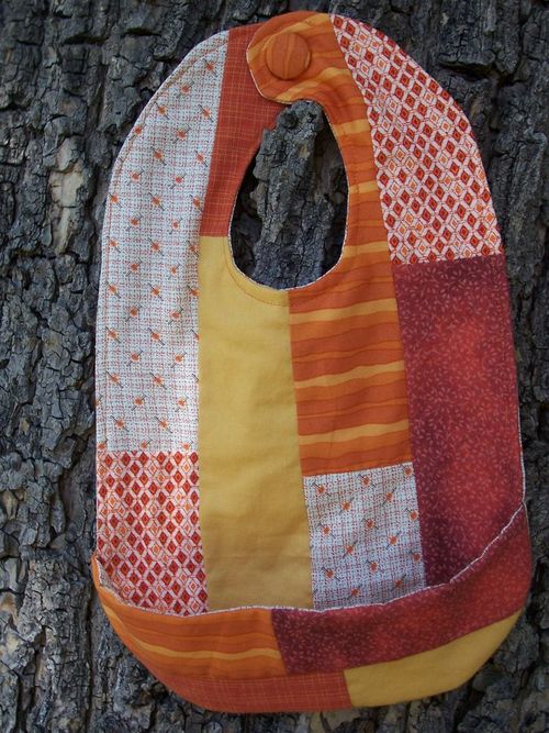 Patchwork Free Bib Pattern