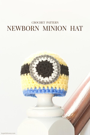 Baby Minion Crochet Hat Pattern
