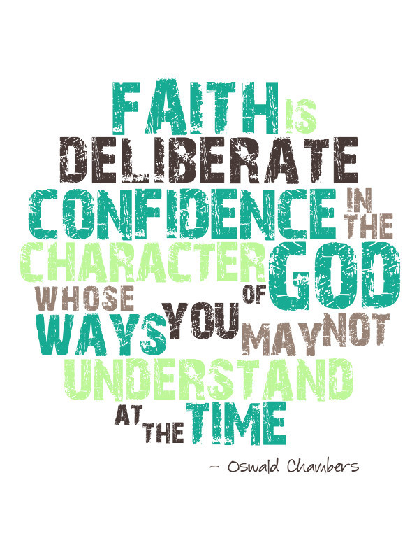 "Faith for Me" Printable Subway Art