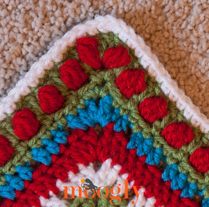 Polka Dot Crochet Edging