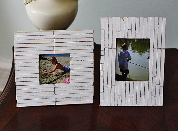 Cottage Slat Picture Frame