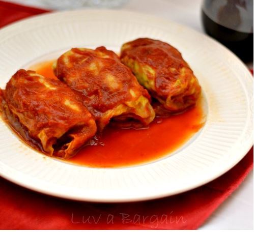 Old-Fashion Stuffed Cabbage Rolls