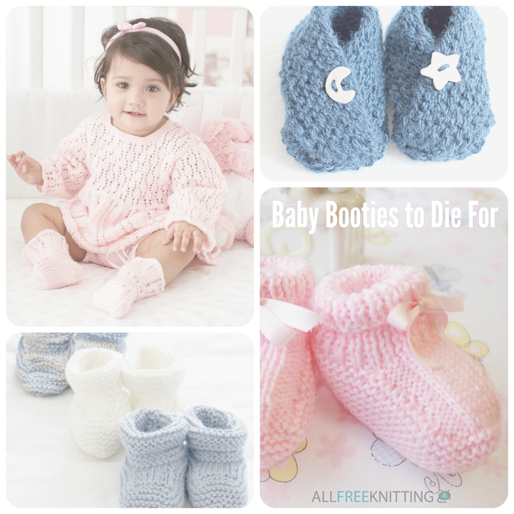 27 Knit Baby Booties to Die For | AllFreeKnitting.com