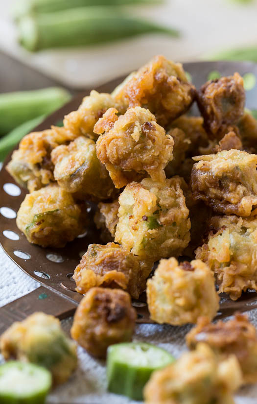 Flavorful Southern Fried Okra | FaveSouthernRecipes.com