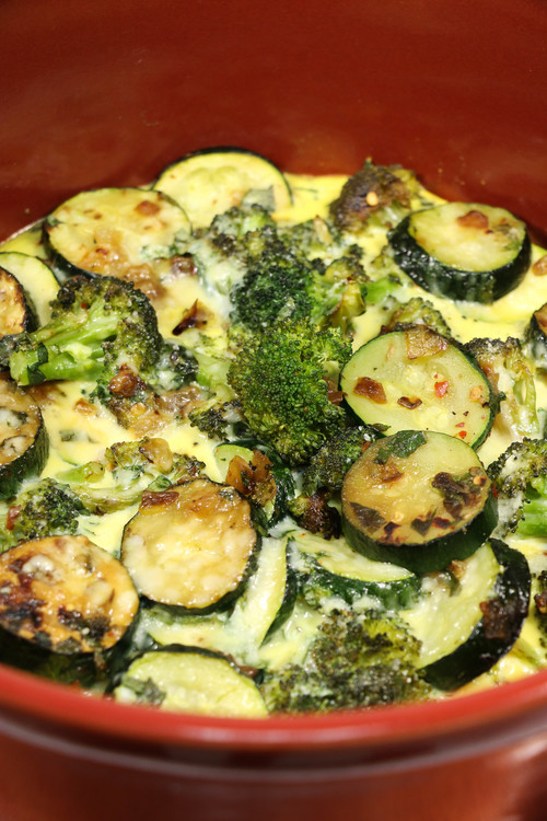 Broccoli and Zucchini Casserole