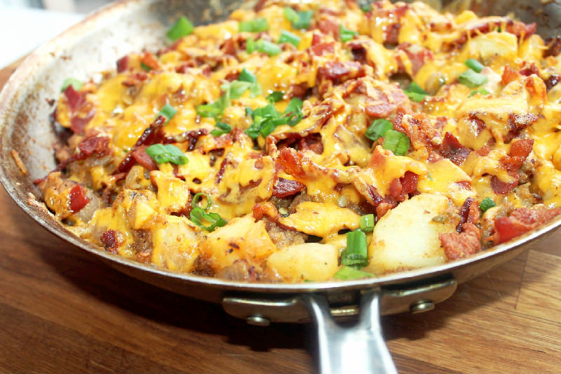 Cheesy Texas Hash