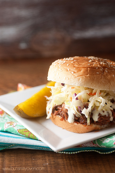 Alabama Style Barbecue Pulled Pork Sandwiches | FaveSouthernRecipes.com