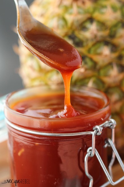 Pineapple Brown Sugar Barbecue Sauce