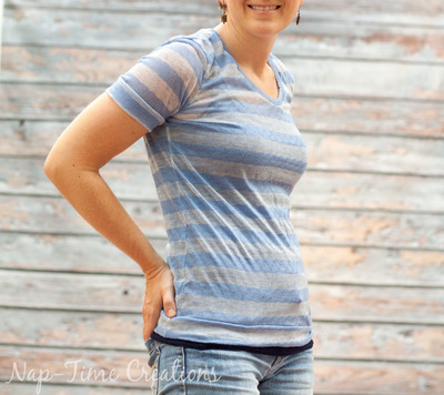 Summery Free T-Shirt Pattern