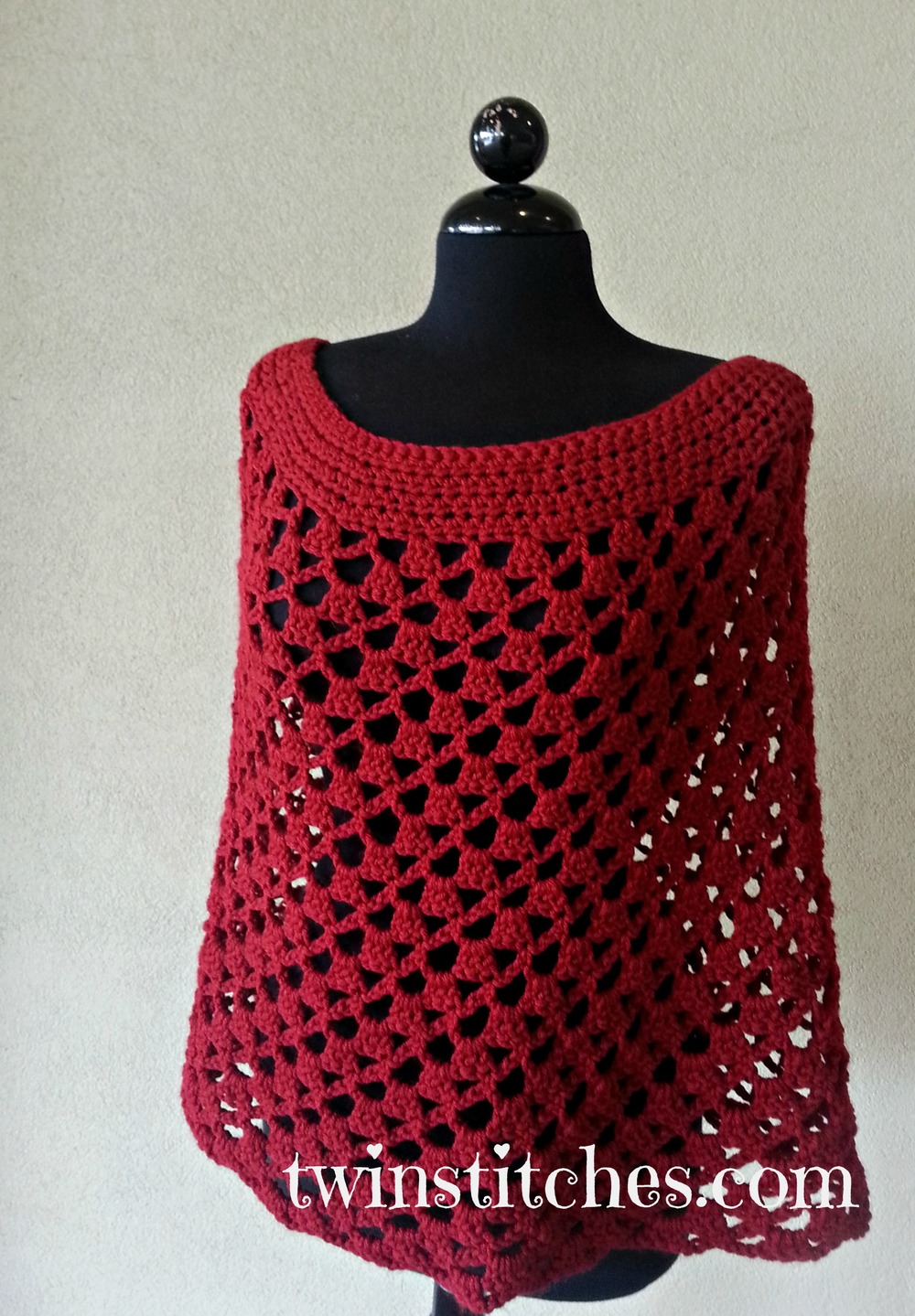 CROCHET EASY HOODED SHAWL/WRAP/CAPE  Crochet The Scarlet Shawl Beginner  Tutorial & Free Pattern 